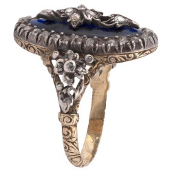Late 18th Century Diamond-Set Ring