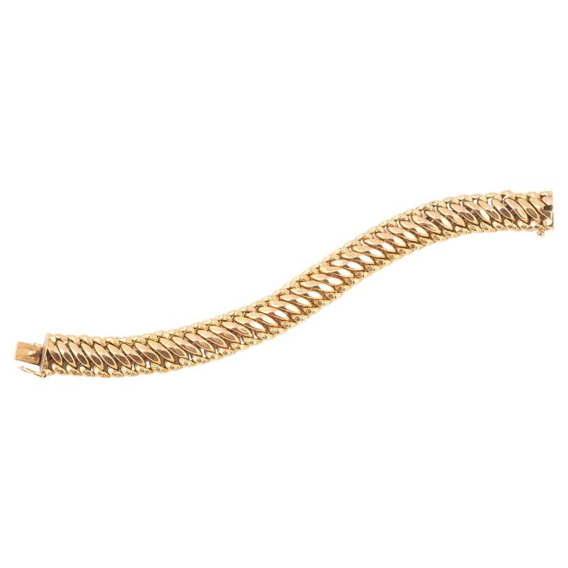 18kt Rose Gold Bracelet French