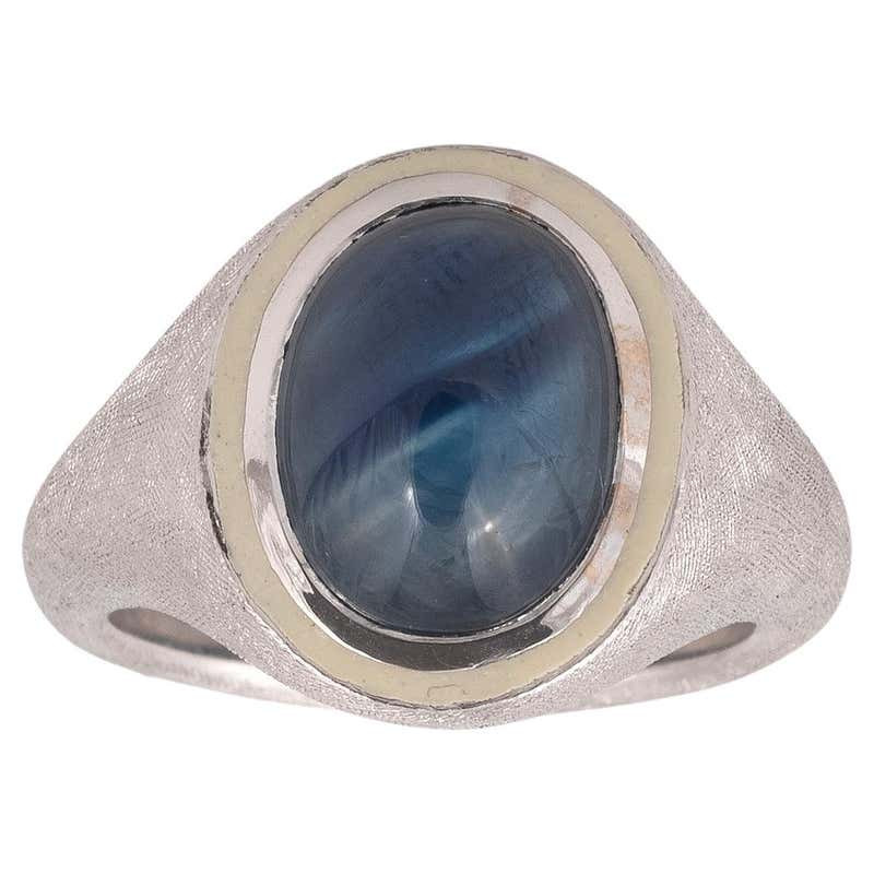 Vintage Sapphire Cabochon Ring