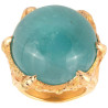 Art Nouveau Emerald Ring