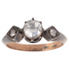Late 18th Century Italian Rose Cut Diamond Ring