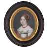 Miniature Jean-Baptiste Couvelet French 1772-1830