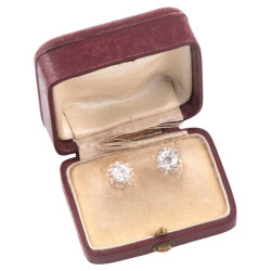 Antique Stud Earrings With...