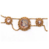 Early 19th Century Shell Cameo Gold Necklace