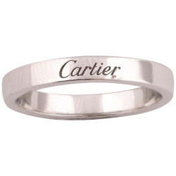 Platinum Band Ring by Cartier