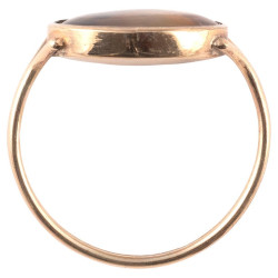 Late 18th Century Moss Agate Ring