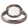 18th Century Jewish Rock Crystal Intaglio Ring