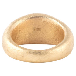 Ancient Roman Silenus Nicolo Intaglio Ringstone circa 1st-2nd century AD