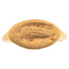 Greek Gold Ring with Fish and Crustacean, 4th Century BC
