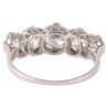 Platinum Old Cut Diamond Five Stone Ring Early 1900