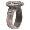 Silver Ring set with Ancient Gorgon Head’s coin circa 350-300 BC