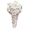 Art Deco Single Stone 3.4ct Old Mine Cut Diamond Ring Circa 1920's