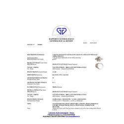 Art Deco Single Stone 3.4ct Old Mine Cut Diamond Ring Circa 1920's