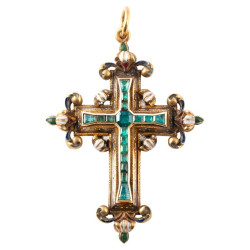 Renaissance Enamel Emerald...