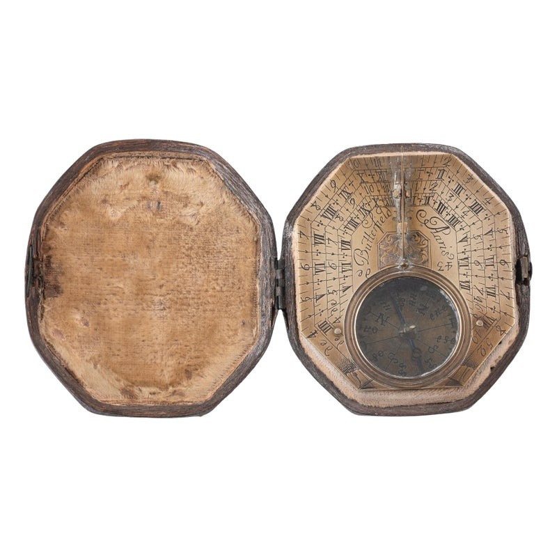 A Brass Butterfield Paris Dial French Circa 1780