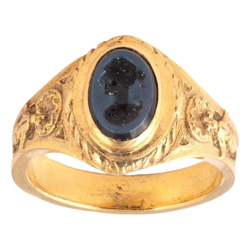 Roman Nicolo Intaglio depicting the Empress Faustina circa 1st-2nd century A.D.