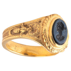 Roman Nicolo Intaglio depicting the Empress Faustina circa 1st-2nd century A.D.