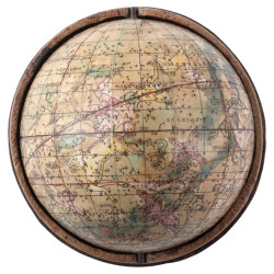 An English 3-Inch Pocket Celestial Globe James S. Cox 1830's