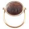 Agate Intaglio of Mucius Scaevola Ring 17th Century