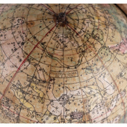 An English 3-Inch Pocket Celestial Globe James S. Cox 1830's