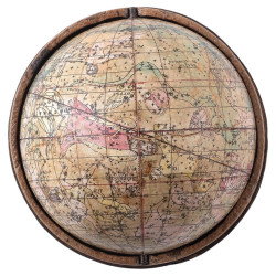 An English 3-Inch Pocket Celestial Globe James S. Cox 1830's