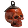Pendant Memento Mori Red Corallum Rubrum Italy 18th Century