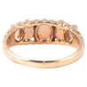 Victorian 18ct Gold Opal Five Stone Ring