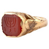 Jewish Renaissance Cornelian Intaglio Ring