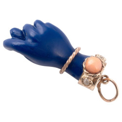 Figa Hand Lapis Lazuli...