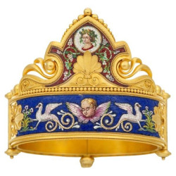 Gold Micromosaic Bracelet...