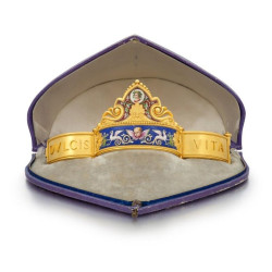 Gold Micromosaic Bracelet Gryphons & Putto In The Manner of Castellani 1860's