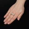Antique 18kt Gold Five Stone Diamond Ring, Circa 1890, 2.8ct