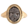 Greek Massalia Silver Coin Ring circa 350-220 BC