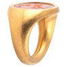 Roman Gold Ring with Carnelian Intaglio of Centaur 2nd Century AD
