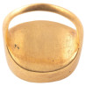 Ptolemaic Lapis Lazuli Intaglio Gold Ring 3rd-2nd Century BC