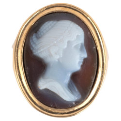 Ring Cameo Of Faustina The...