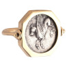 Greek Drachm Coin Ring, circa IV-III century BC