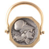 Greek Drachm Coin Ring, circa IV-III century BC