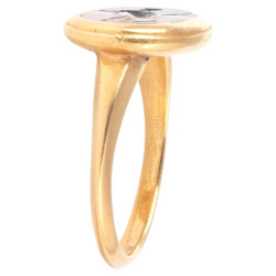 Italic Banded Agate Ringstone with Hermes circa 1st century BC