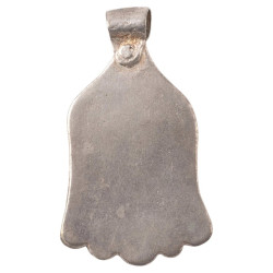 Silver Jewish Amulet Pendant, Morocco, 1930s