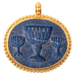 Kabbalistic Jewish Lapis...