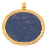 Kabbalistic Jewish Lapis Lazuli And Gold Pendant Period 1st Century BC