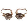 Antique Pair Of Old-Cut Diamond Earrings Circa 1890's
