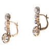 Drop Earrings 2.10ct Old Brilliant Cut Diamonds Circa 1930s