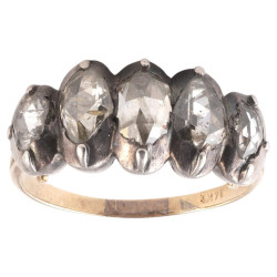 Georgian Half Hoop Ring Set...