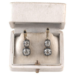 Antique Pair 4.5ct Of...