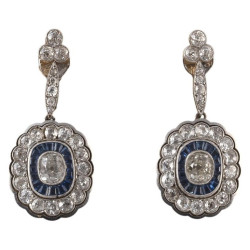 Art Deco' 6ct Old Cut...