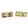 Deakin & Francis Gold Hand-Painted Dollar Bill Cufflinks