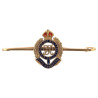 Royal Engineers Enamel Regimental Brooch