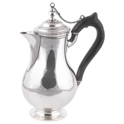 Late 18th-Early 19th Century Silver Coffee Pot, Italian-Trento